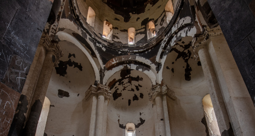 Руины мордовского храма навещают паломники