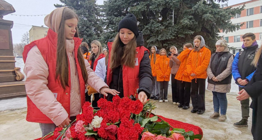 В Рузаевке состоялась акция памяти рядом с часовней