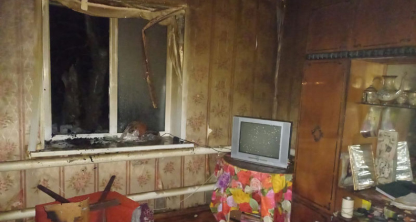 В Мордовии в пожаре погибла пенсионерка