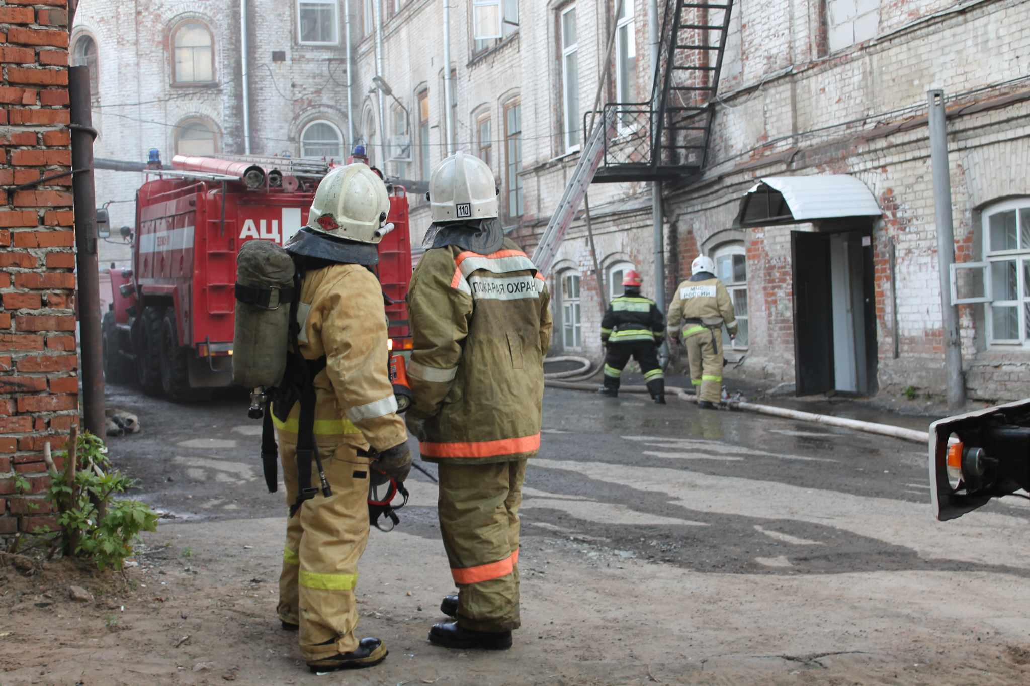 В Саранске из-за возгорания электрощитовой эвакуировали 30 человек