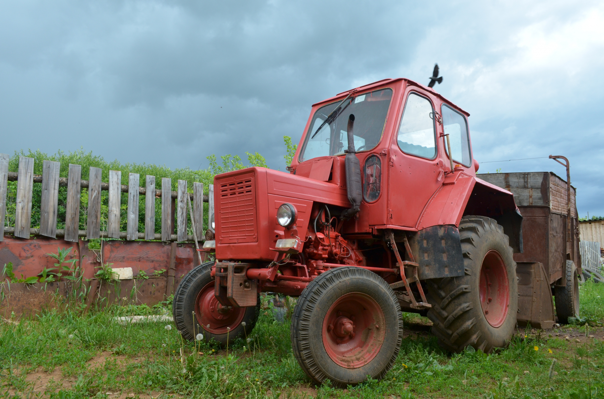 В Мордовии сотрудники ДПС задержали пьяного угонщика трактора