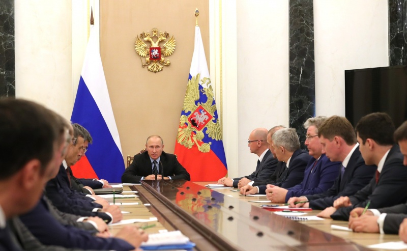 Глава Мордовии встретился в Президентом России в Кремле