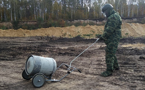 В Мордовии взрывотехники Росгвардии уничтожили гранату, которую нашел подросток в лесу