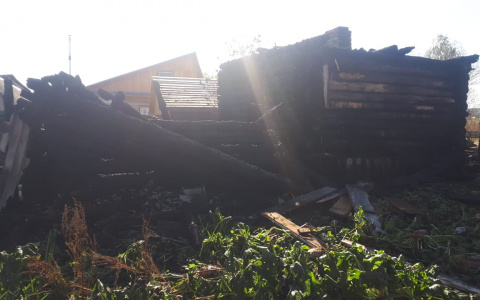 При пожаре в жилом доме в Мордовии погиб мужчина