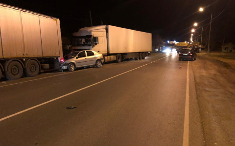ДТП на трассе в Мордовии с участием четырех авто: один человек погиб, еще один в больнице