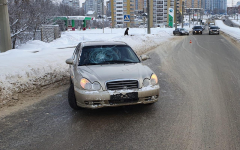 В Саранске невнимательный водитель иномарки «отправил» в больницу пешехода