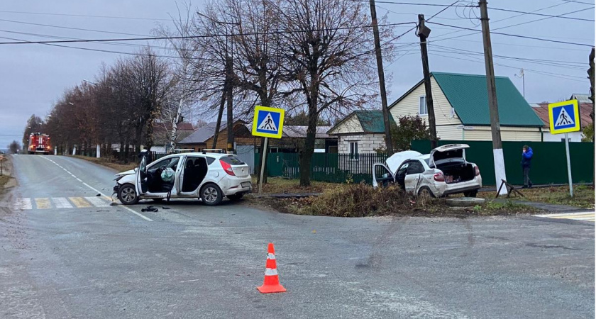 На улице Гагарина в Рузаевке в ДТП пострадала 36-летняя женщина