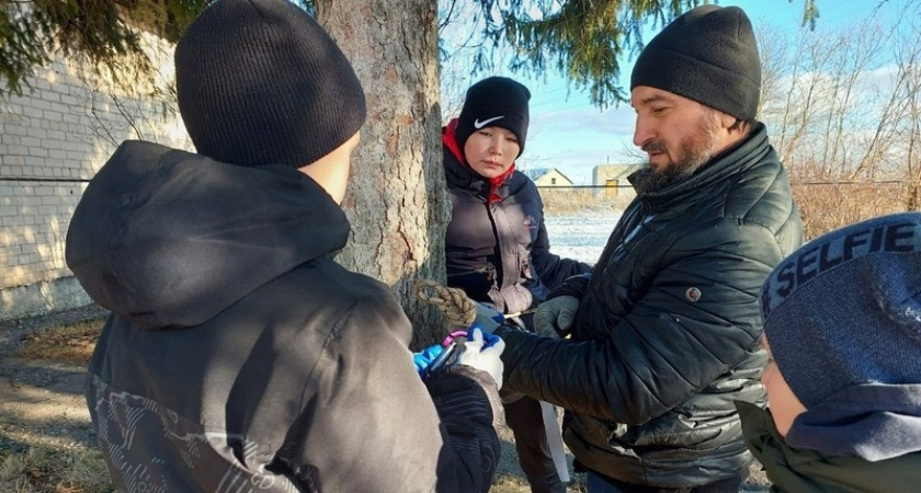 В Мордовии протоиерей Роман Мамедов учит детей правилам безопасного поведения в лесу