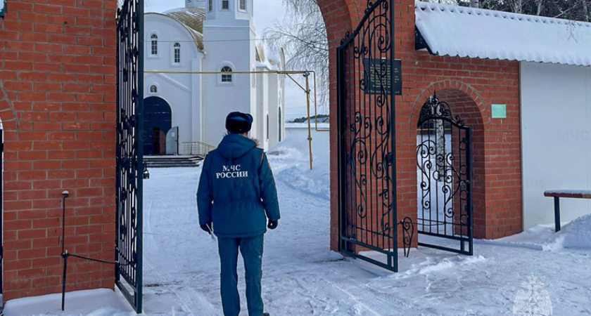 В Саранске на Рождество сотрудники МЧС будут дежурить в храмах