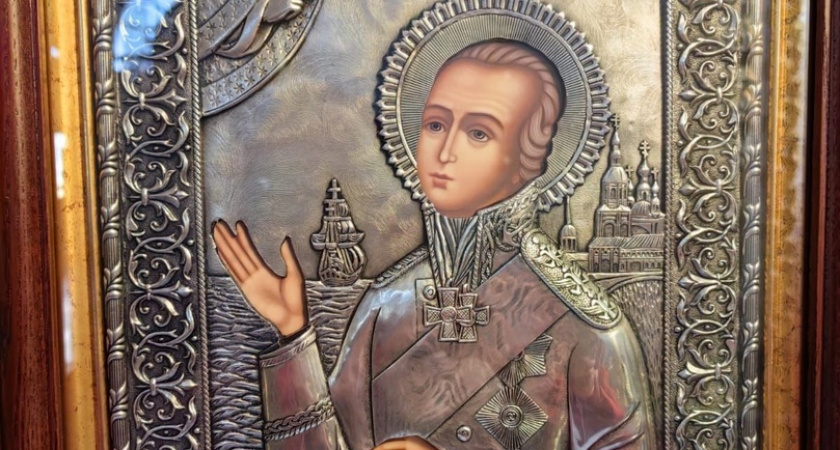 Из Мордовии отправили икону святого праведного воина Феодора Ушакова в зону СВО