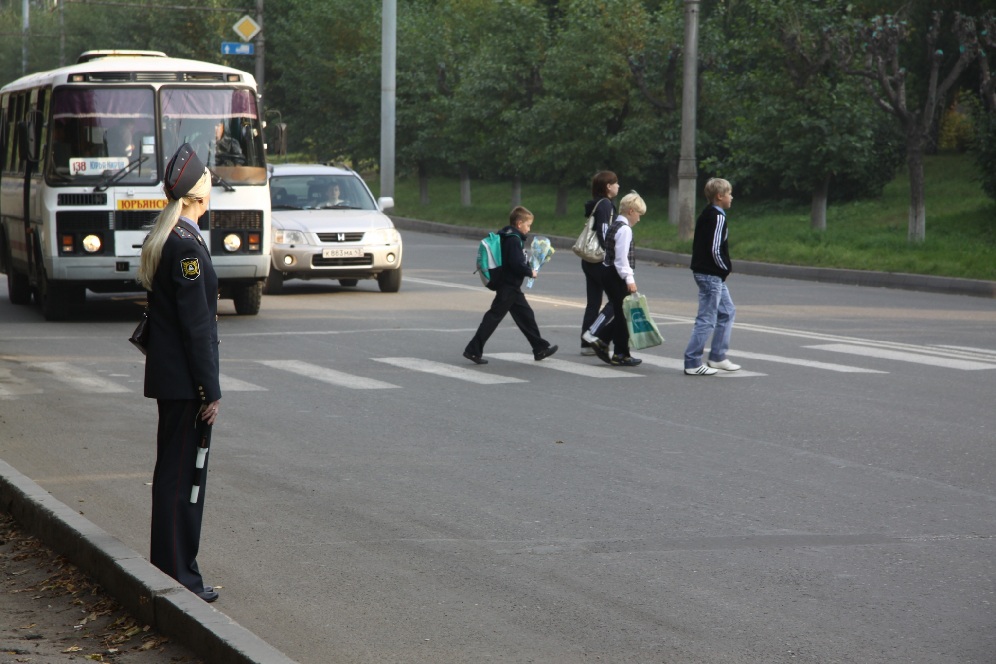 В России резко повысят штрафы за непропуск пешеходов на «зебре»