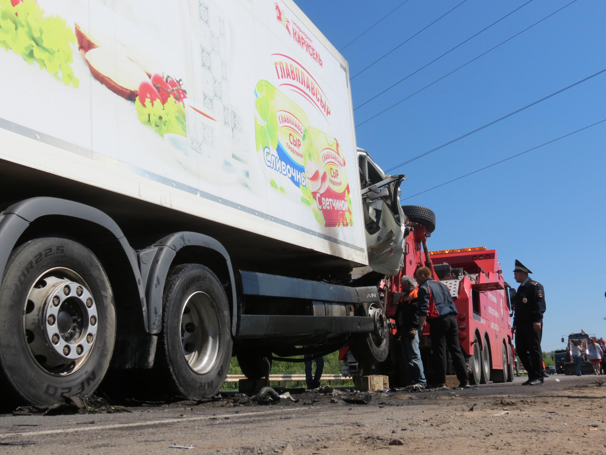 В Мордовии из-за столкновения «ВАЗа» и грузовика пострадали трое