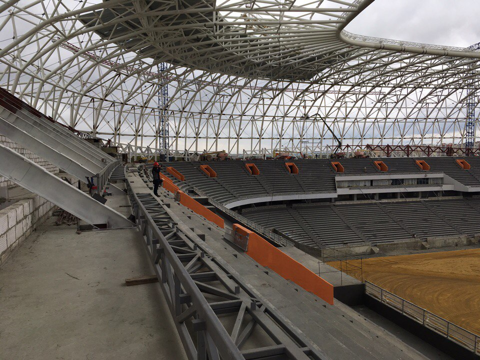 Адаптационные работы на стадионе «Мордовия-Арена» пройдут в январе-марте 2018 года