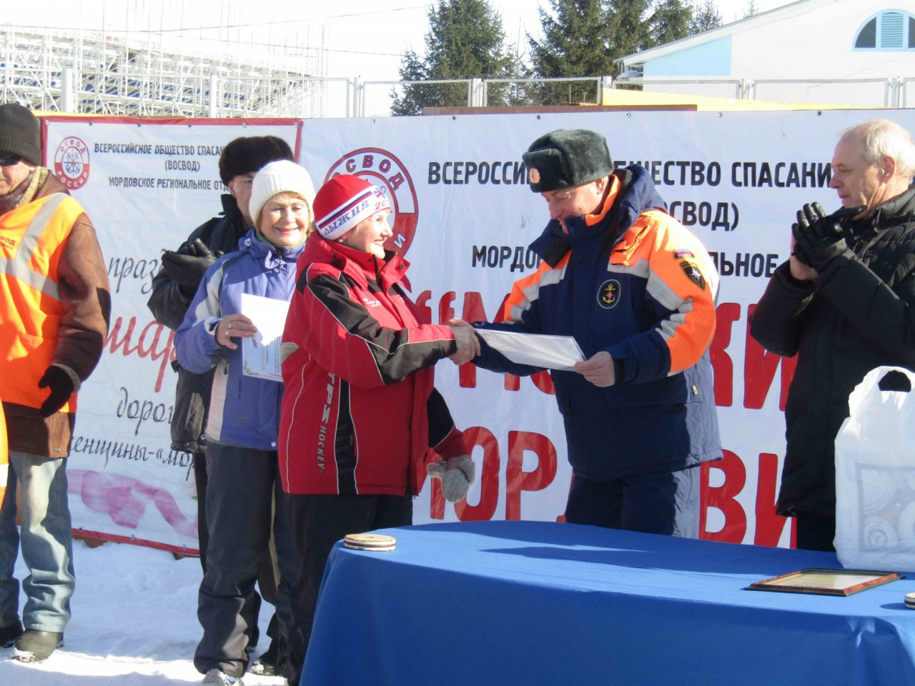 В Саранске прошли традиционные соревнования «моржей» 