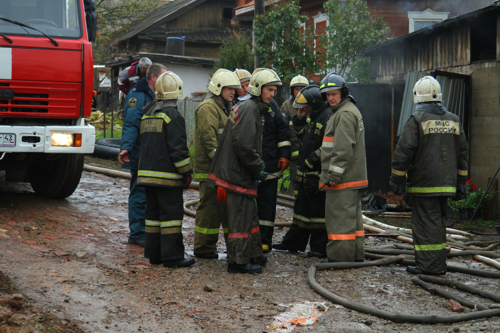 В Мордовии при пожаре в доме погиб мужчина
