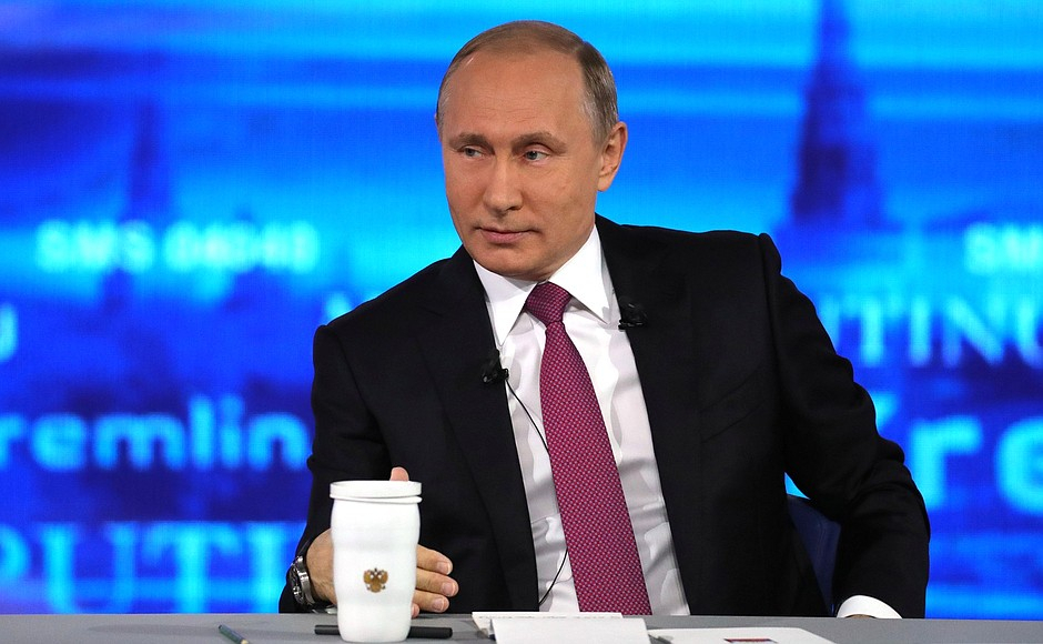 «Прямая линия» с Путиным впервые за 10 лет пройдет без зрителей в студии