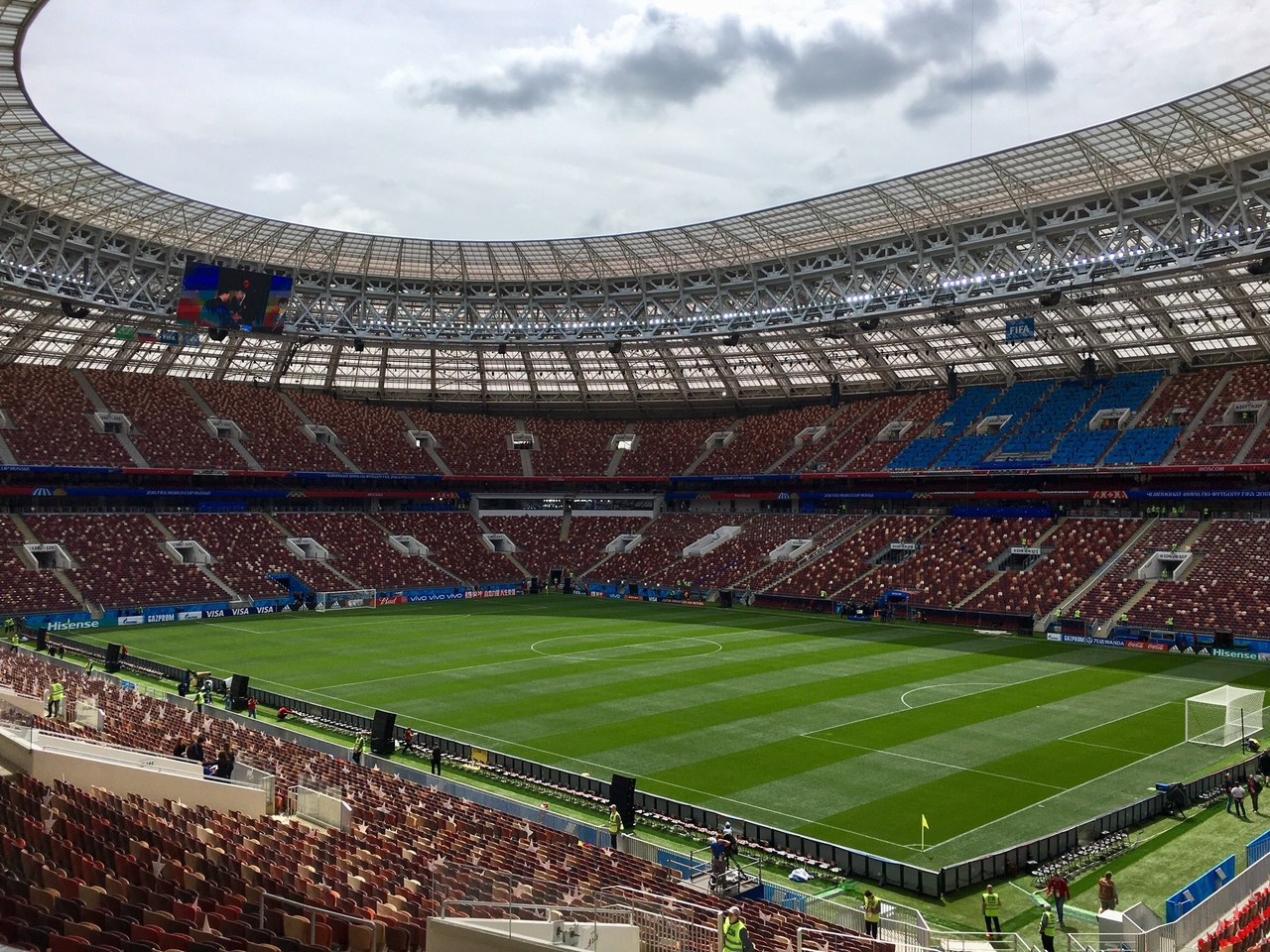 Житель Мордовии три дня прятался на стадионе «Лужники», чтобы бесплатно посмотреть матч открытия ЧМ-2018
