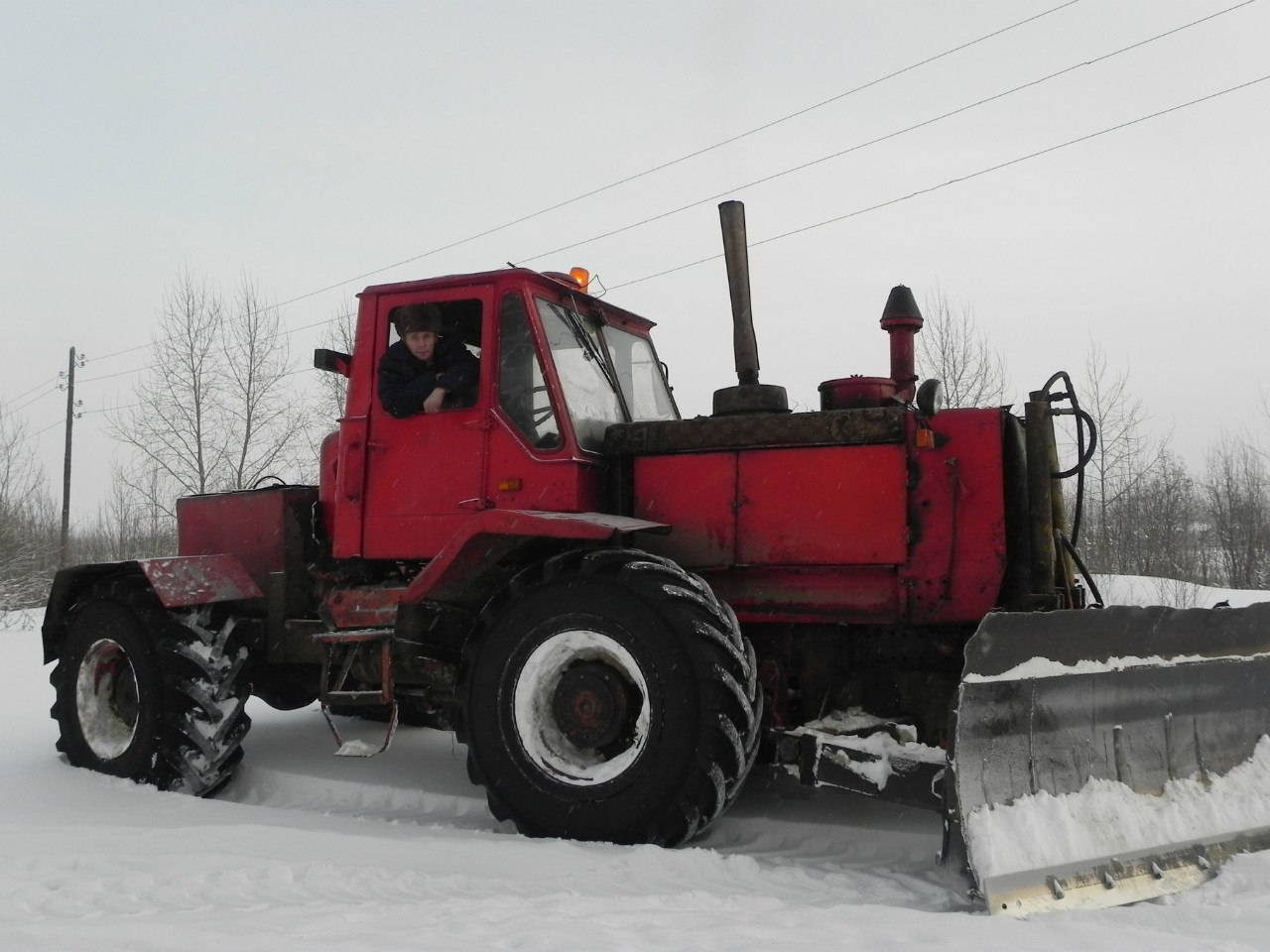 В Мордовии готова техника для уборки снега на федеральных трассах