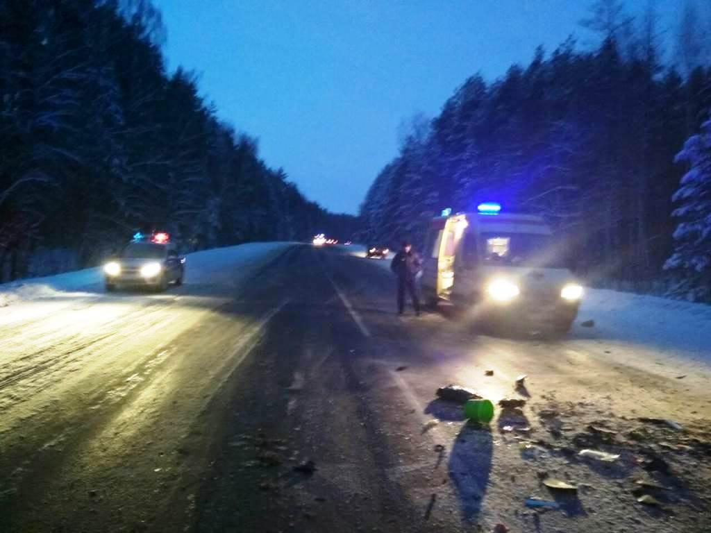 Авария на трассе в Мордовии унесла жизни двух человек