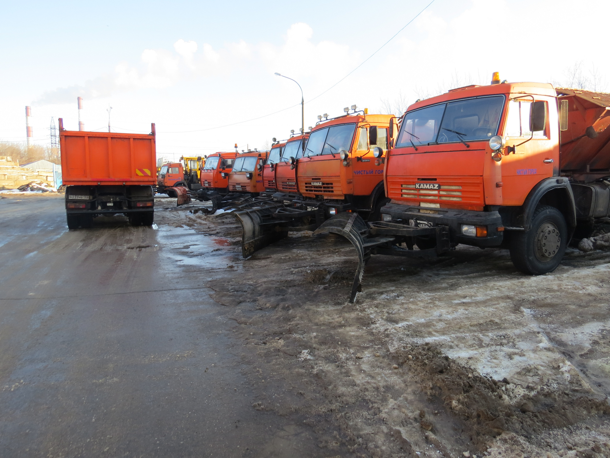 В Мордовии дорожники переведены на усиленный режим работы
