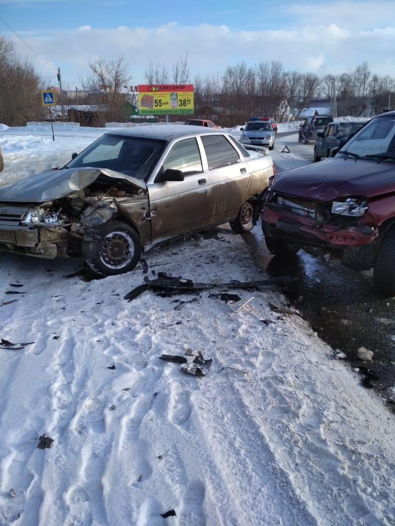 Четыре автомобиля столкнулись в Рузаевке: есть пострадавший