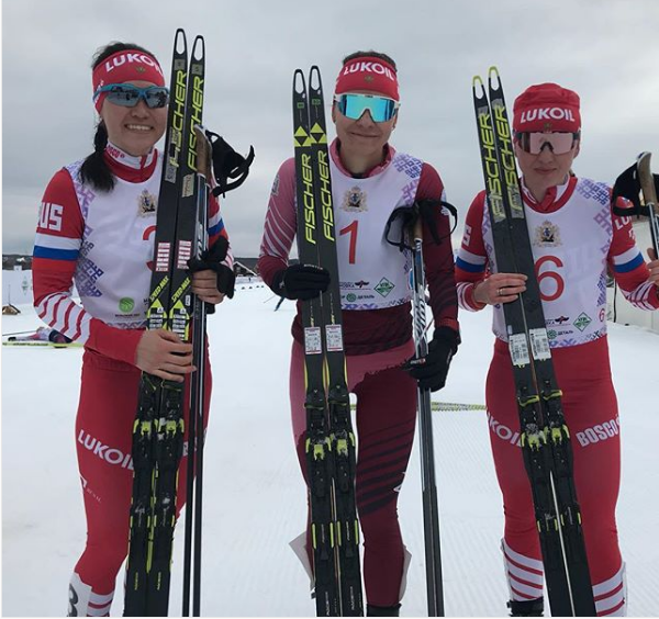 Лыжница из Мордовии Анастасия Седова выиграла скиатлон на чемпионате России