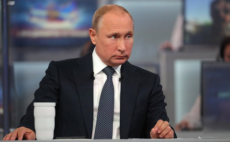 20 июня жители Мордовии смогут задать вопросы Владимиру Путину