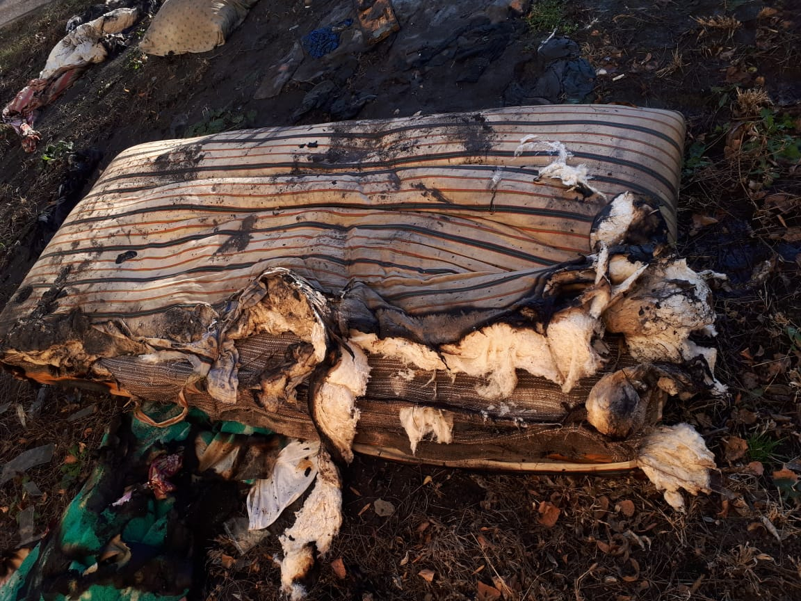 Житель Саранска едва не погиб из-за загоревшегося матраса (фото)