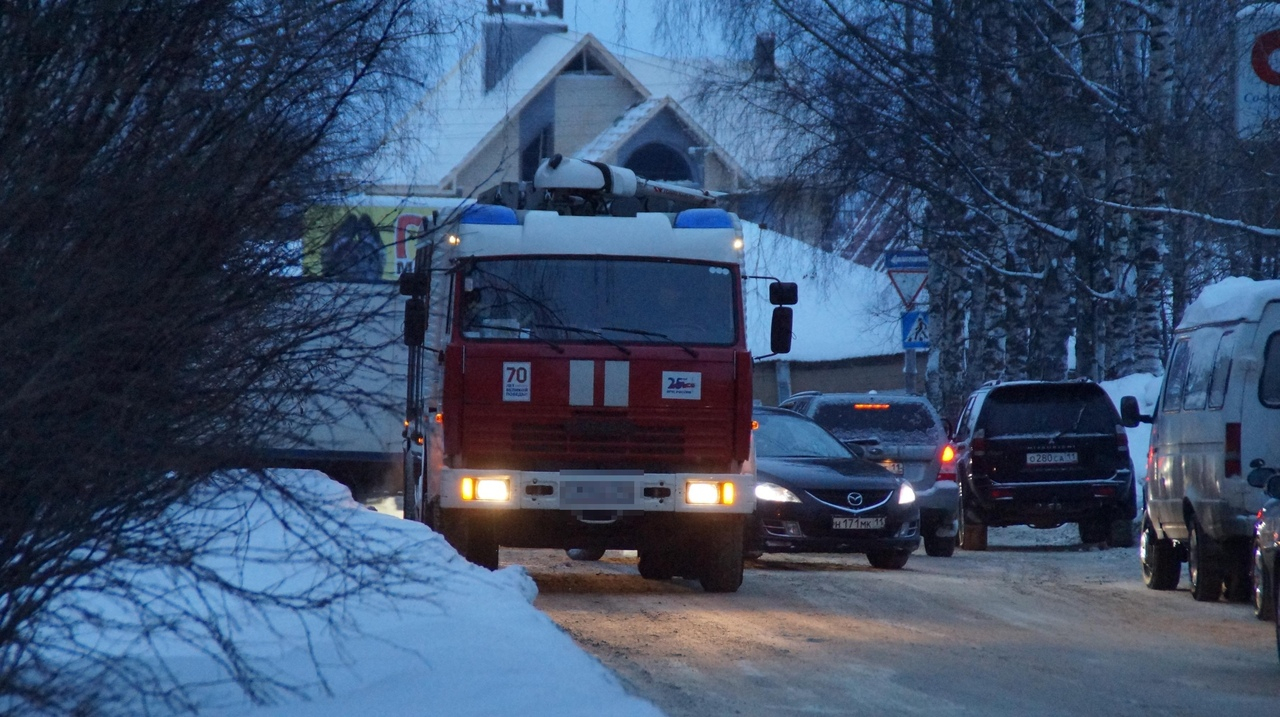 Пожар на улице Студенческая в Саранске: в комнате найдено тело мужчины