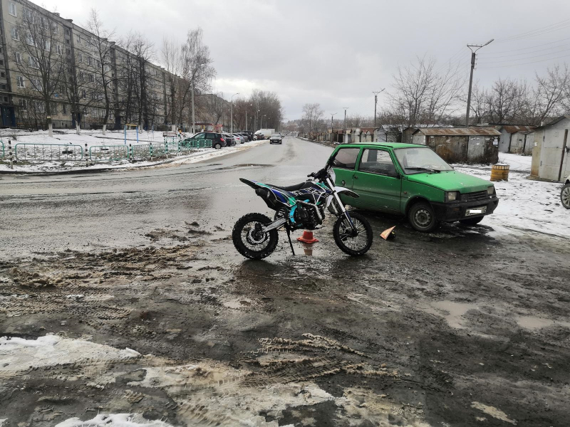 В ГИБДД Мордовии рассказали подробности ДТП, в котором пострадал 16-летний мотоциклист