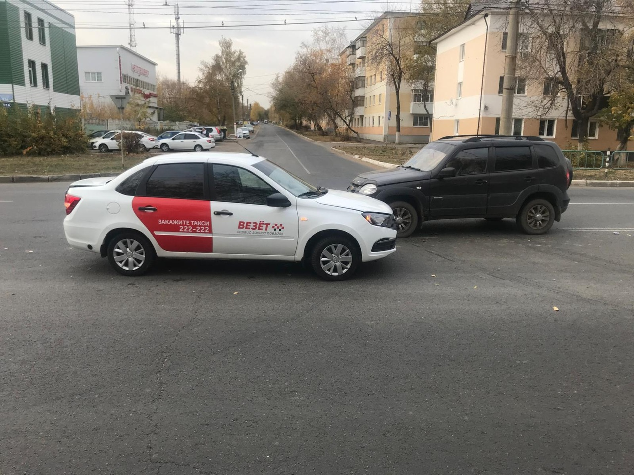 В Саранске в ДТП пострадала пассажирка такси