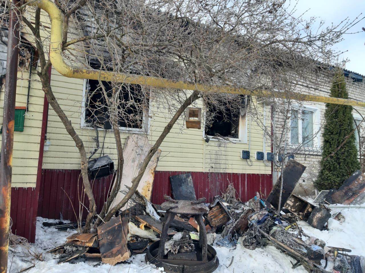 Появились подробности ночного пожара в Мордовии, где погиб ребенок