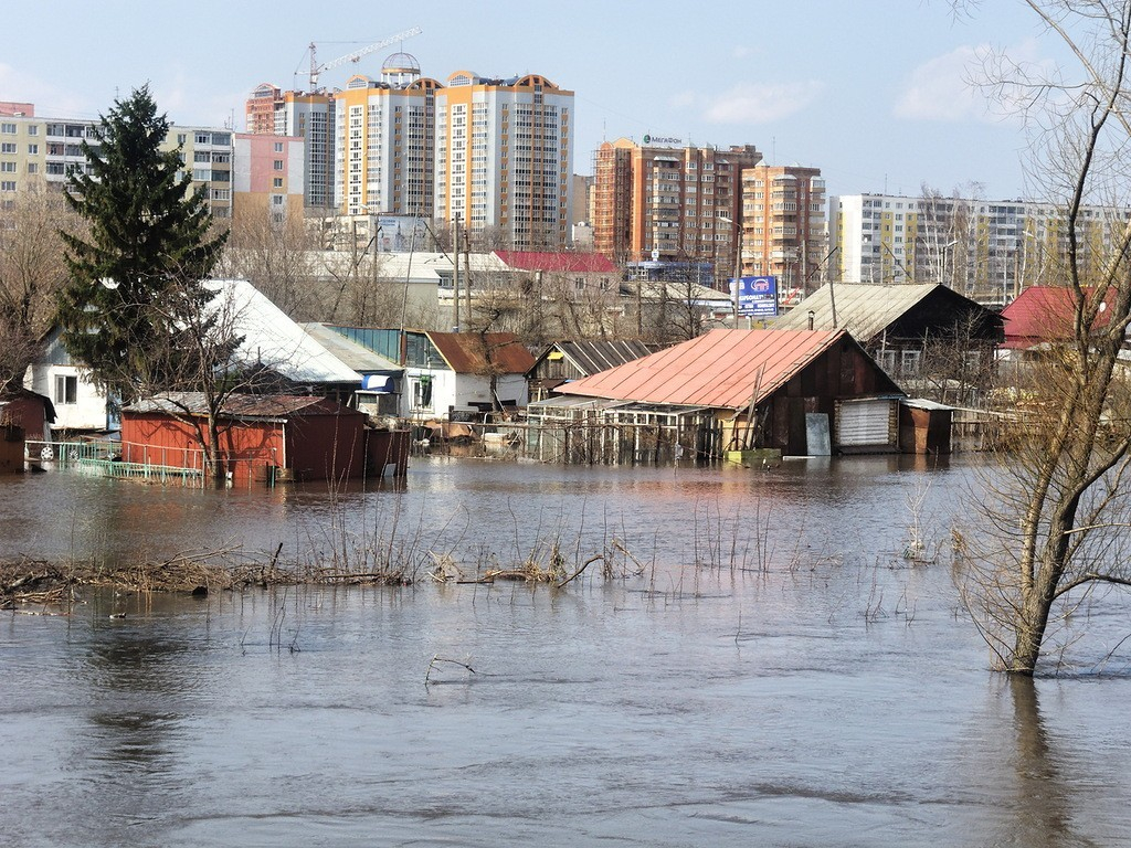 В Рузаевке ввели режим повышенной готовности в связи с паводком