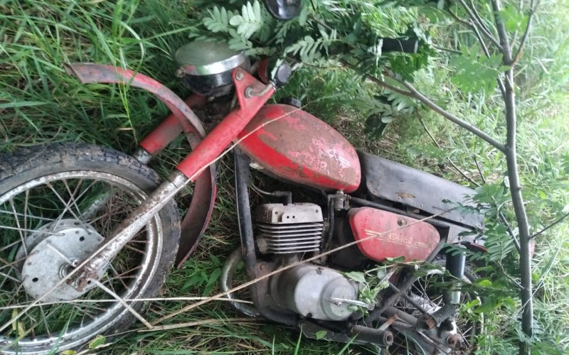 В Атяшевском районе Мордовии задержали мужчину, укравшего сломанный мотоцикл «Минск»