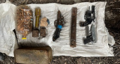 ФСБ обнаружила в Мордовии тайник с оружием и гранатами 
