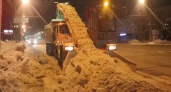 В Саранске к очистке улиц от снега присоединился новый лаповый снегопогрузчик