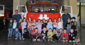 В Саранске детям провели экскурсию в пожарной части