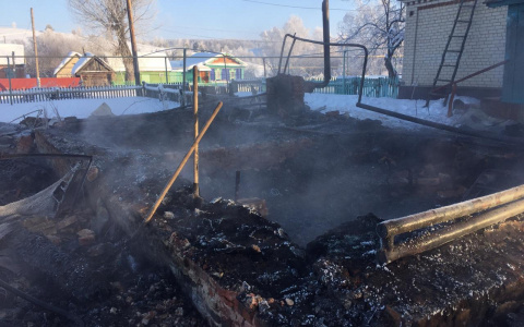 Пожар в жилом доме в Мордовии унес жизнь пенсионерки