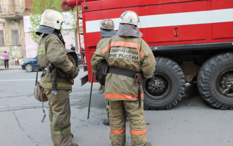 На территории птицефабрики «Чамзинская» в Мордовии произошел пожар