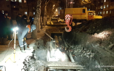 Мэр Саранска инициировал проведение перерасчета за отсутствие тепла и горячей воды в домах из-за аварии