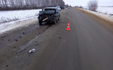 В Мордовии легковушка «влетела» в трактор: пострадали двое