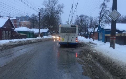 Водитель троллейбуса устроил тройное ДТП в Саранске